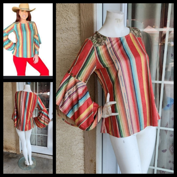 WESTERN FASHION‎ EXPRESS BLOUSE - Picture 1 of 2